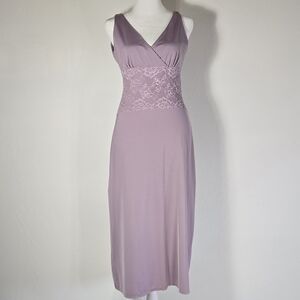 Soma lavender lace detail chemise size 0